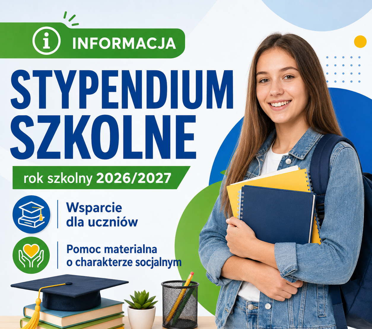 Informacja o stypendium szkolnym na rok szkolny 2026/2027