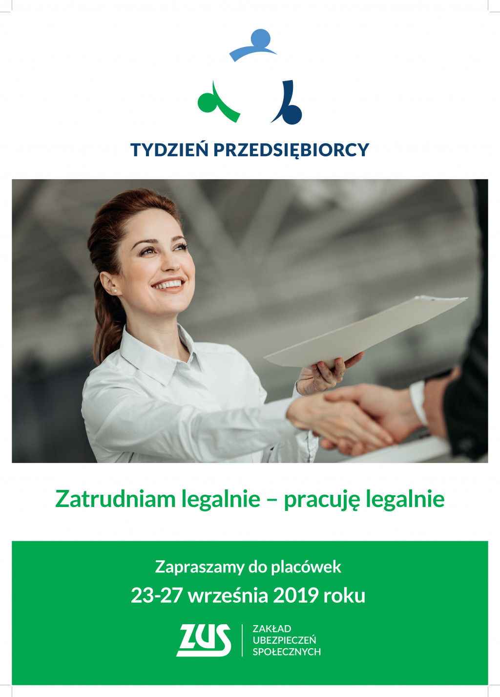Tydzień Przedsiębiorcy w ZUS - 23-27.09.2019 r
