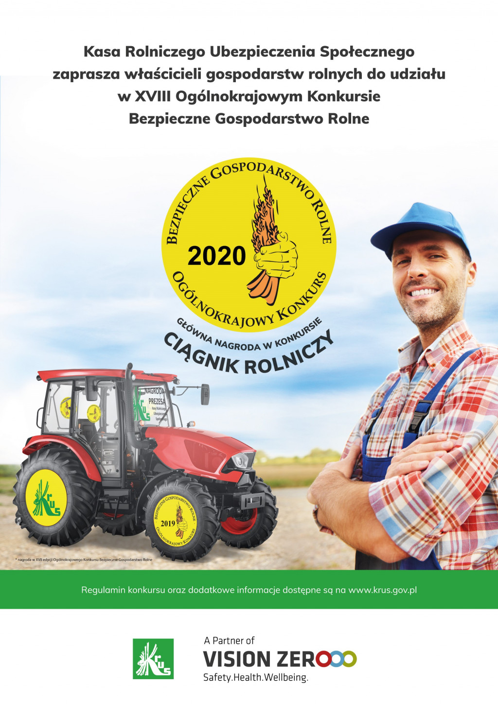 XVIII Ogólnokrajowym Konkursie „Bezpieczne Gospodarstwo Rolne 2020”