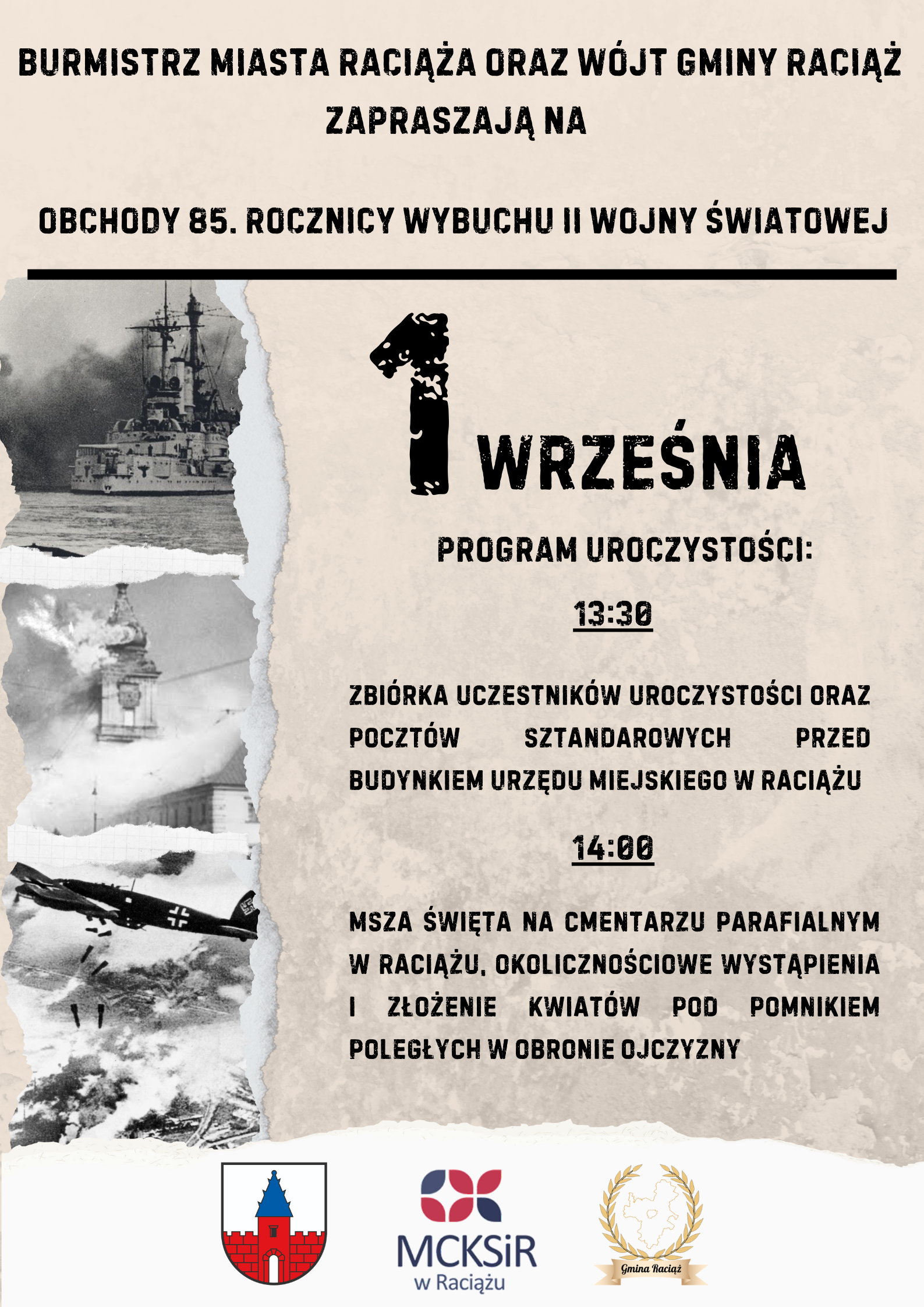 85. rocznica wybuchu II wojny światowej