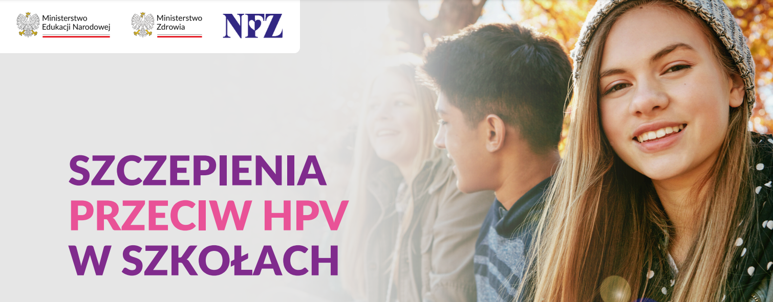 Informacja na temat szczepień przeciwko HPV w szkołach