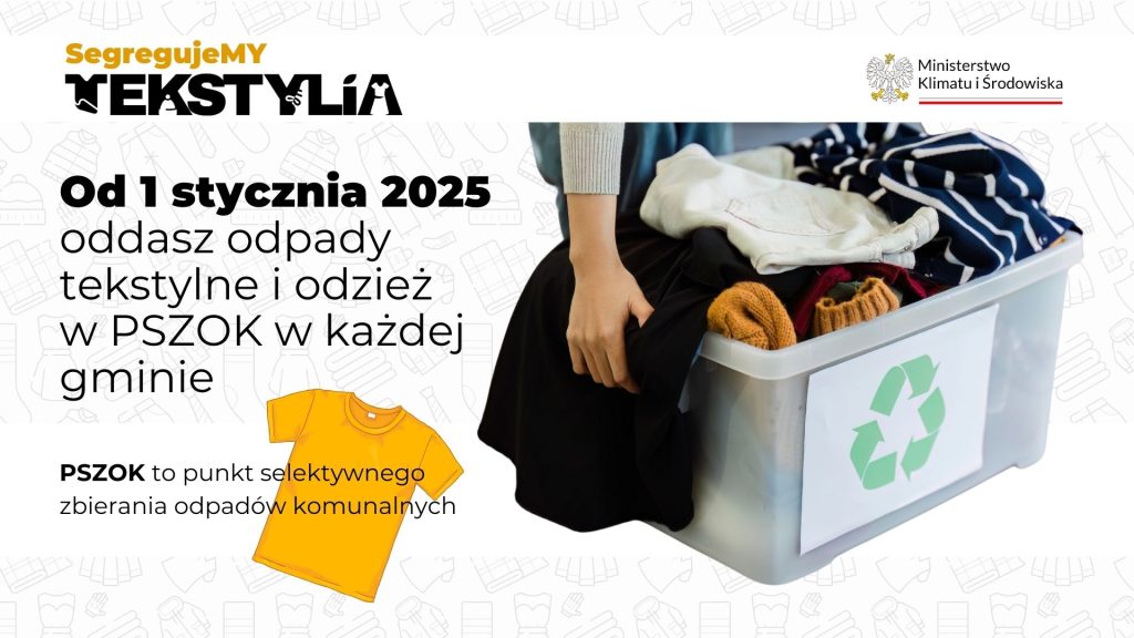 Od 1 stycznia istnieje nowa frakcja odpadów - tekstylia