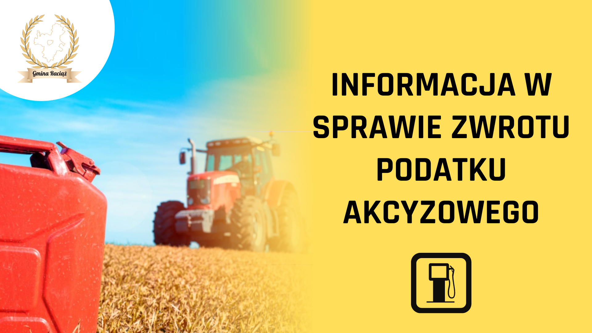 Informacja w sprawie zwrotu podatku akcyzowego