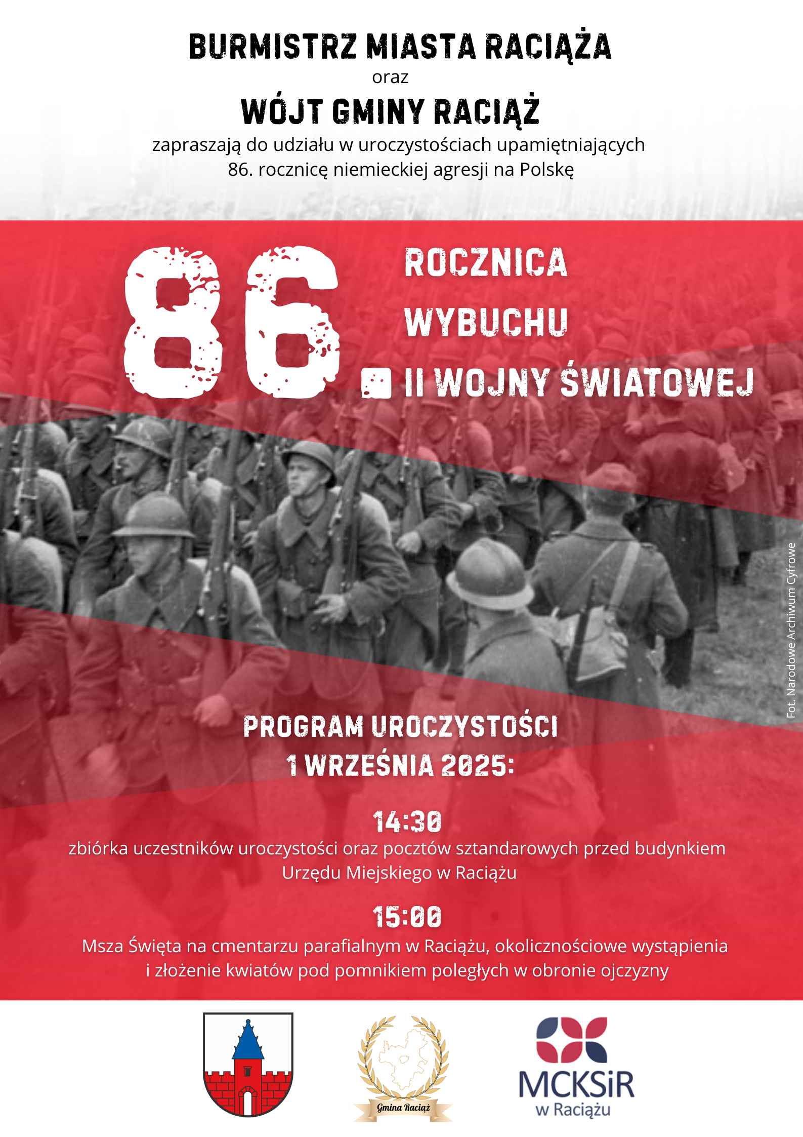 86. rocznica wybuchu II wojny światowej